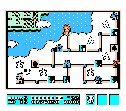Mario over the city